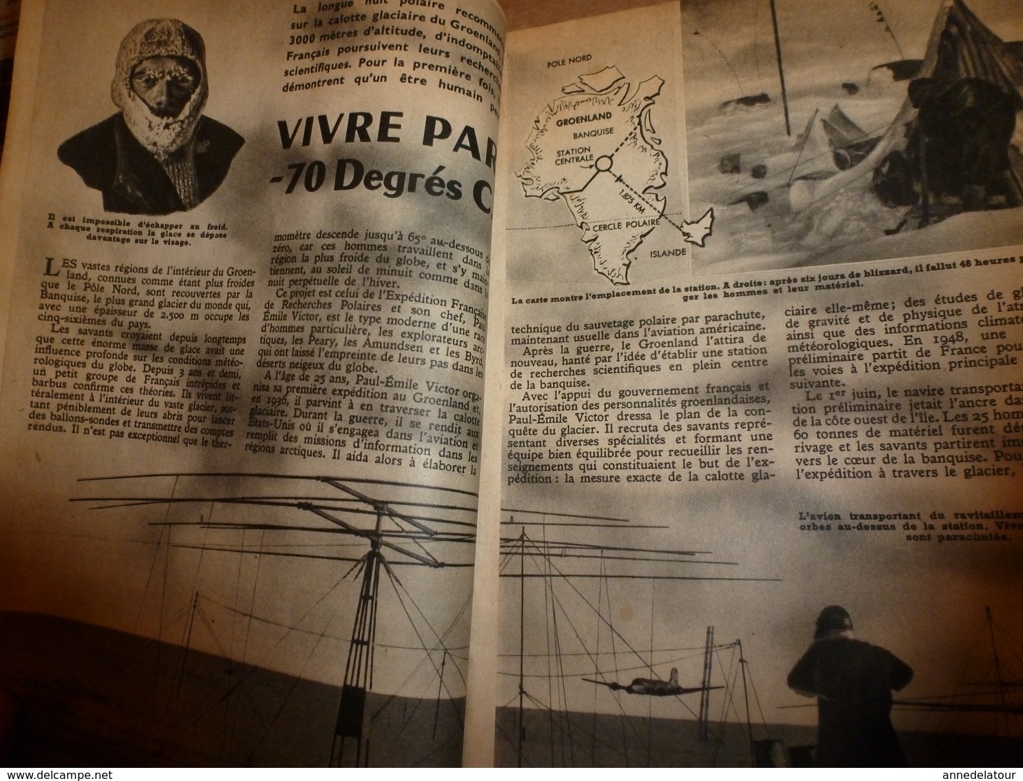 1952 MÉCANIQUE POPULAIRE: La course des voitures anciennes; Dressage des chiens a la canne à pêche; Tout carreler etc