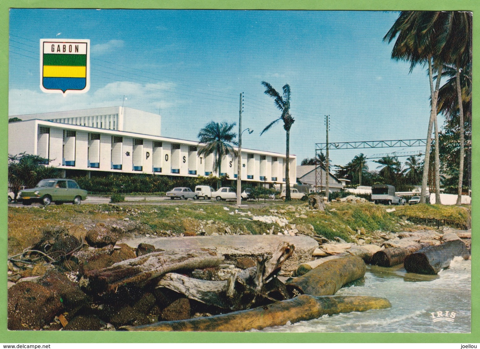 Belle CPSM Gabon LIBREVILLE La Poste - Gabon