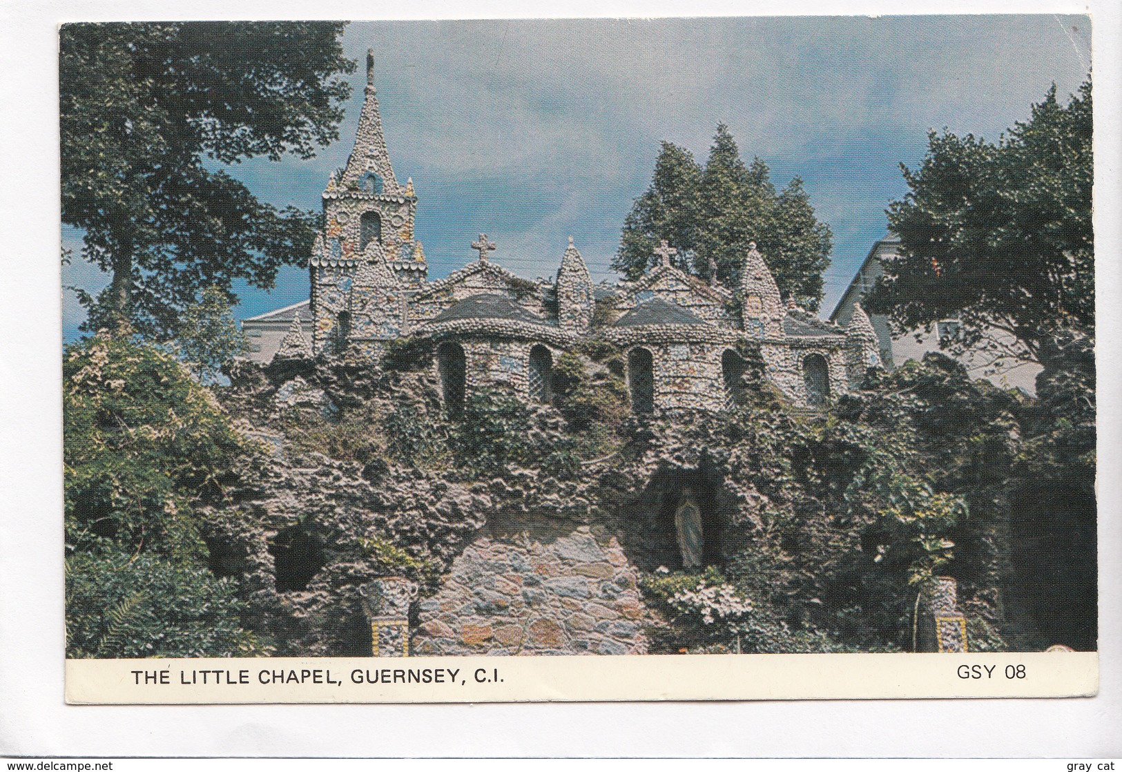 THE LITTLE CHAPEL, GUERNSEY, C.I., UK, Used Postcard [22717] - Guernsey