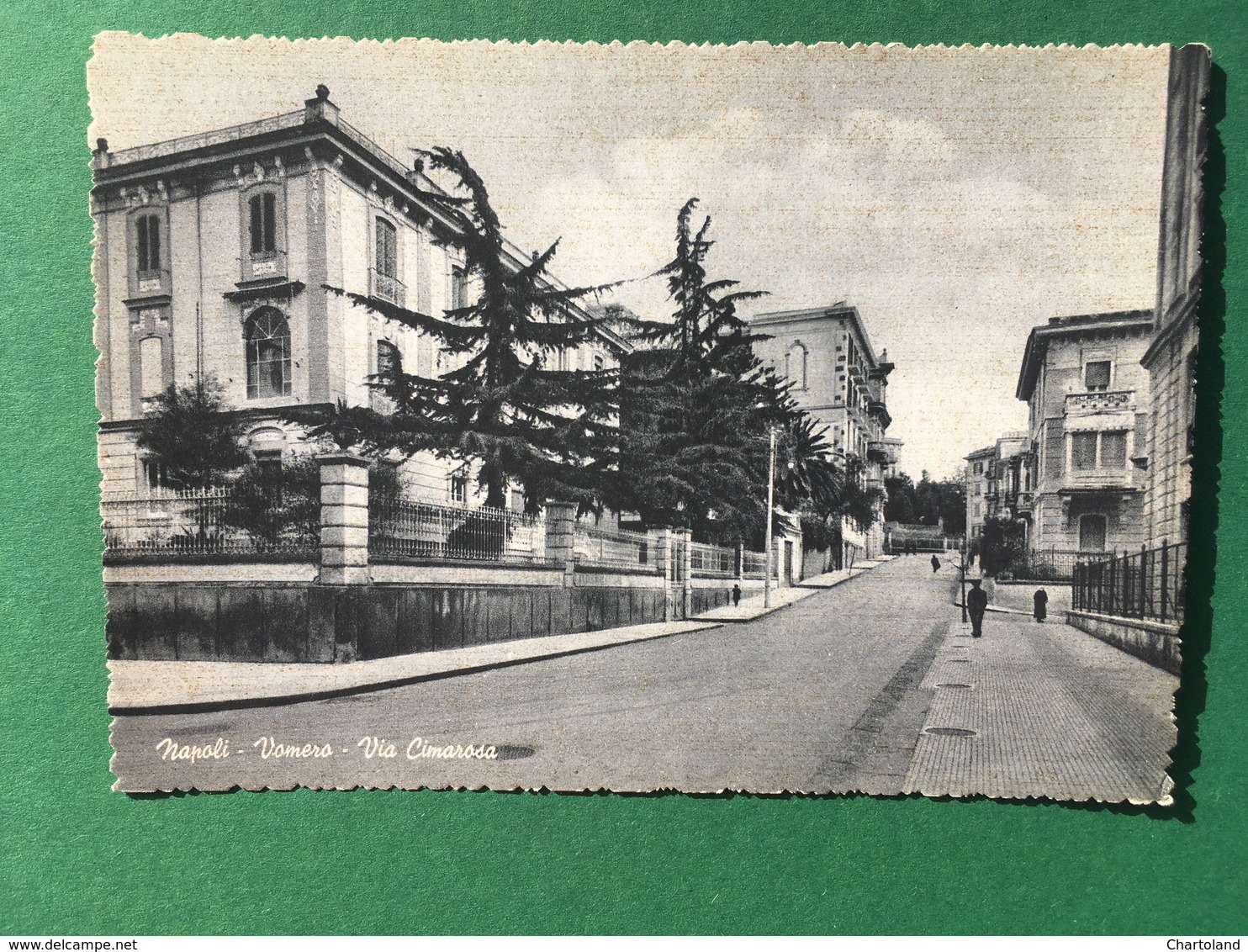 Cartolina Napoli - Vomero . Cimarosa Street - 1960 Ca. - Napoli (Naples)