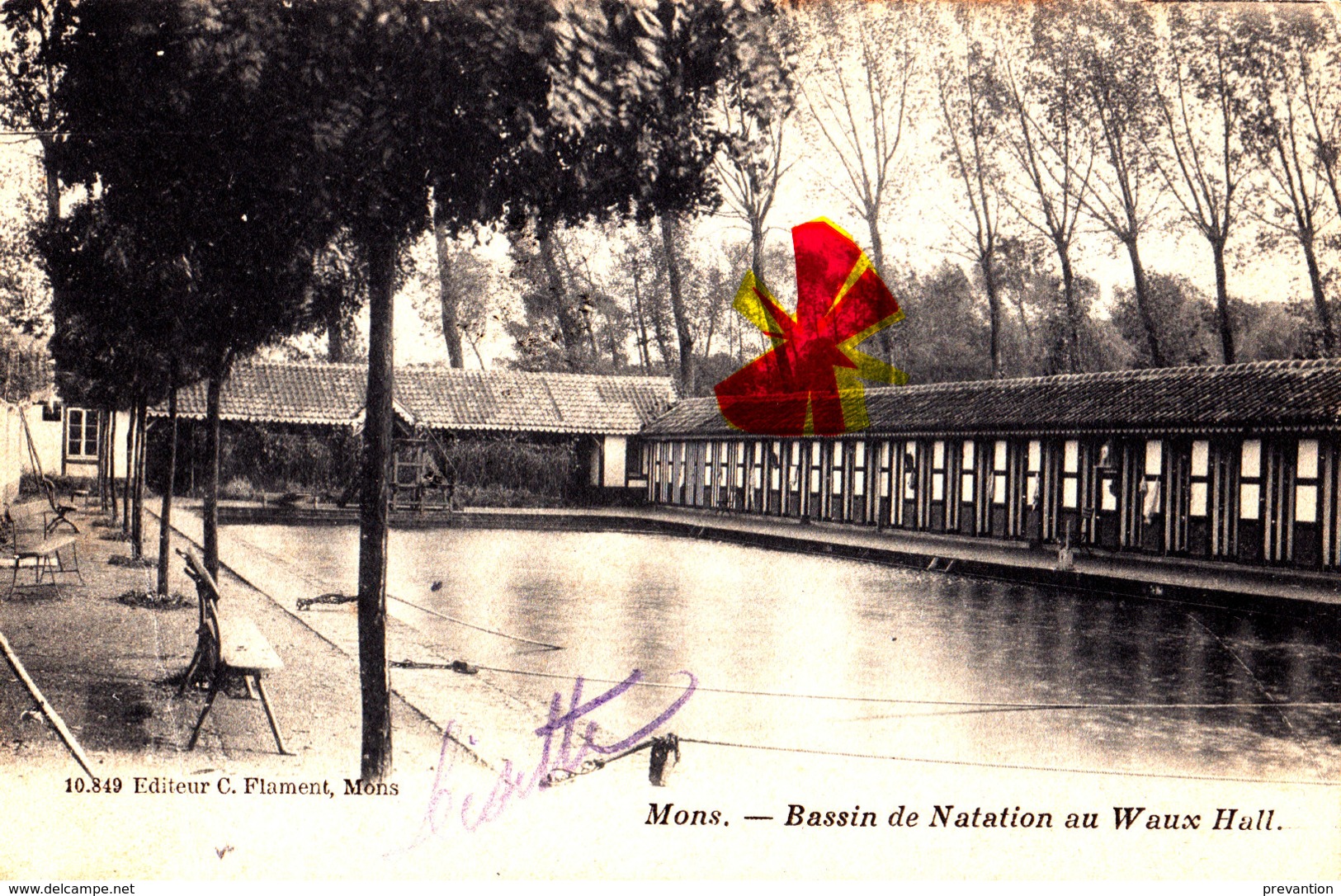 MONS - Bassin De Natation Au Waux Hall - Mons