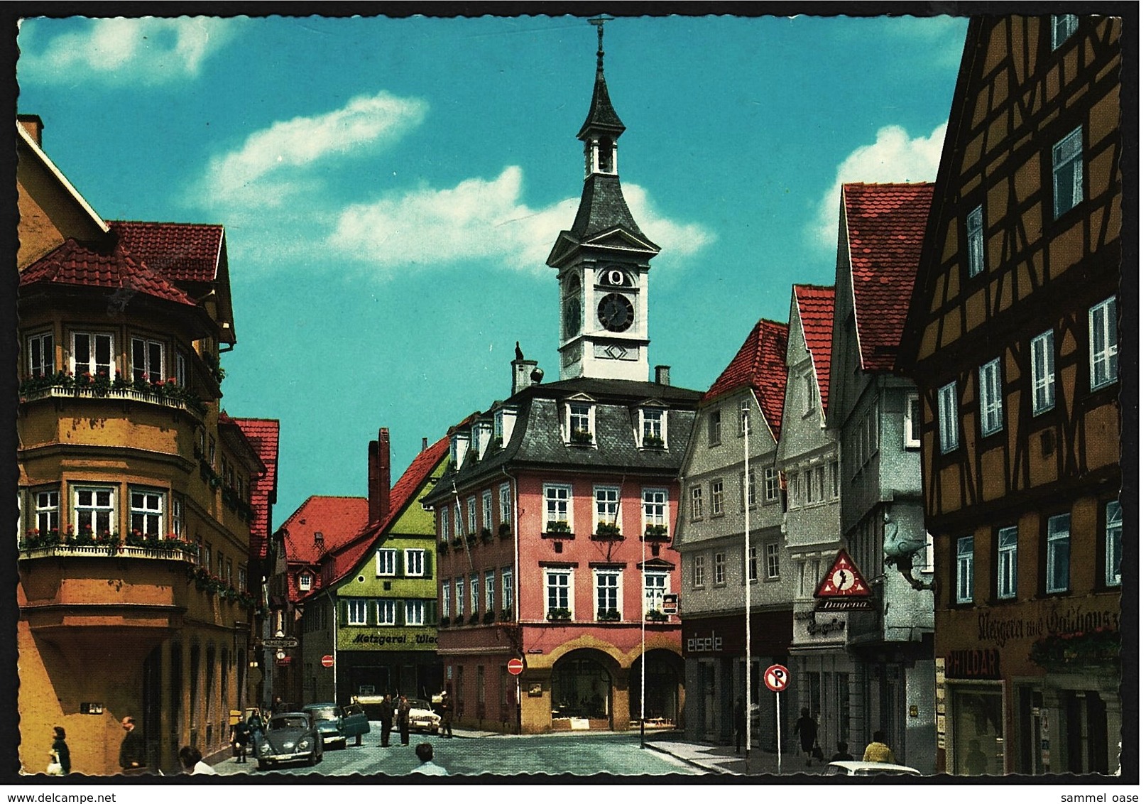 Aalen  -  Rathaus Mit Spionturm  -   Ansichtskarte Ca. 1970    (9533) - Aalen