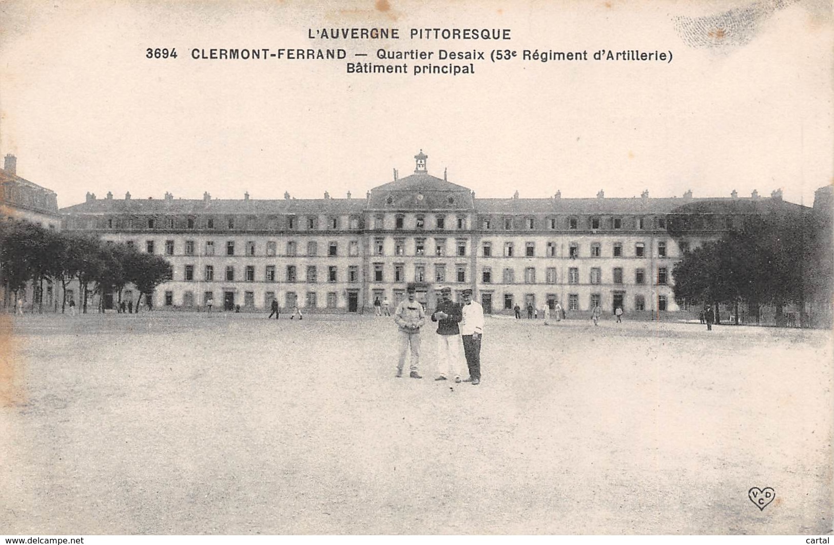 63 - CLERMONT-FERRAND - Quartier Desaix (53e Régiment D'Artillerie) - Bâtiment Principal - Clermont Ferrand