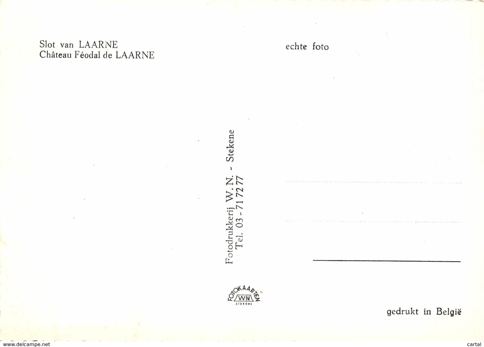 CPM - Slot Van LAARNE - Laarne