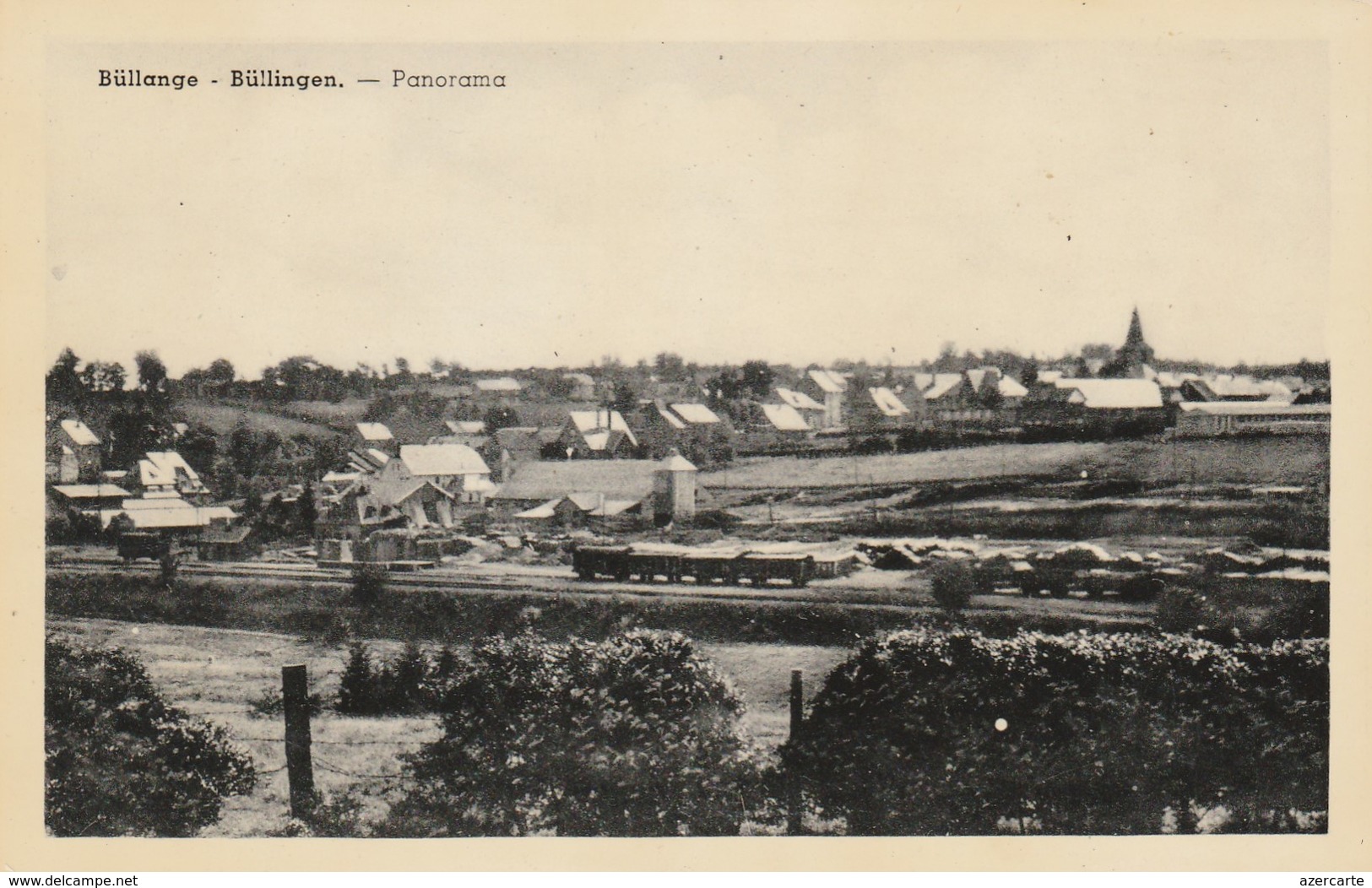 Bullange , Bullingen , Panorama ( CHEMIN DE FER , Train , Gare ) - Bullange - Buellingen