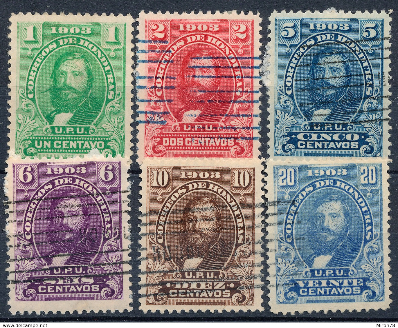 Stamps Honduras 1903   Used Lot8 - Honduras