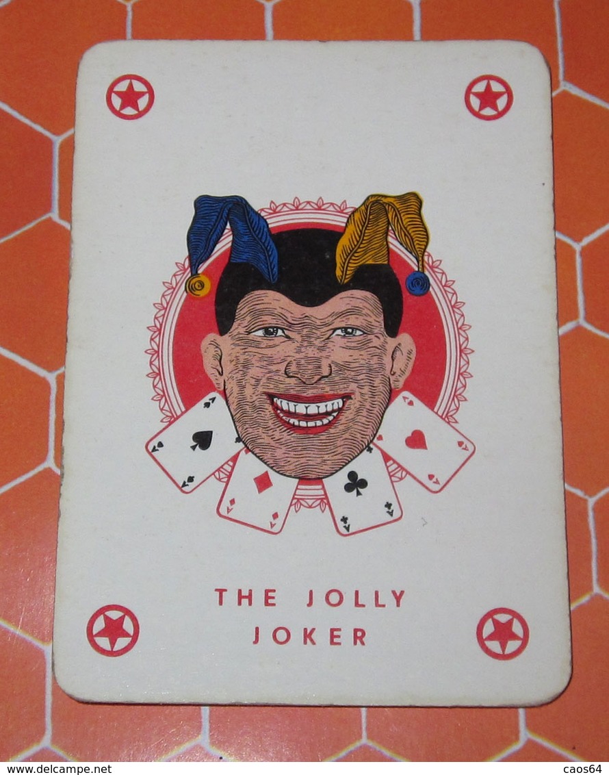 JOKER JOLLY DAL NEGRO CARTA DA GIOCO - Cartes à Jouer Classiques