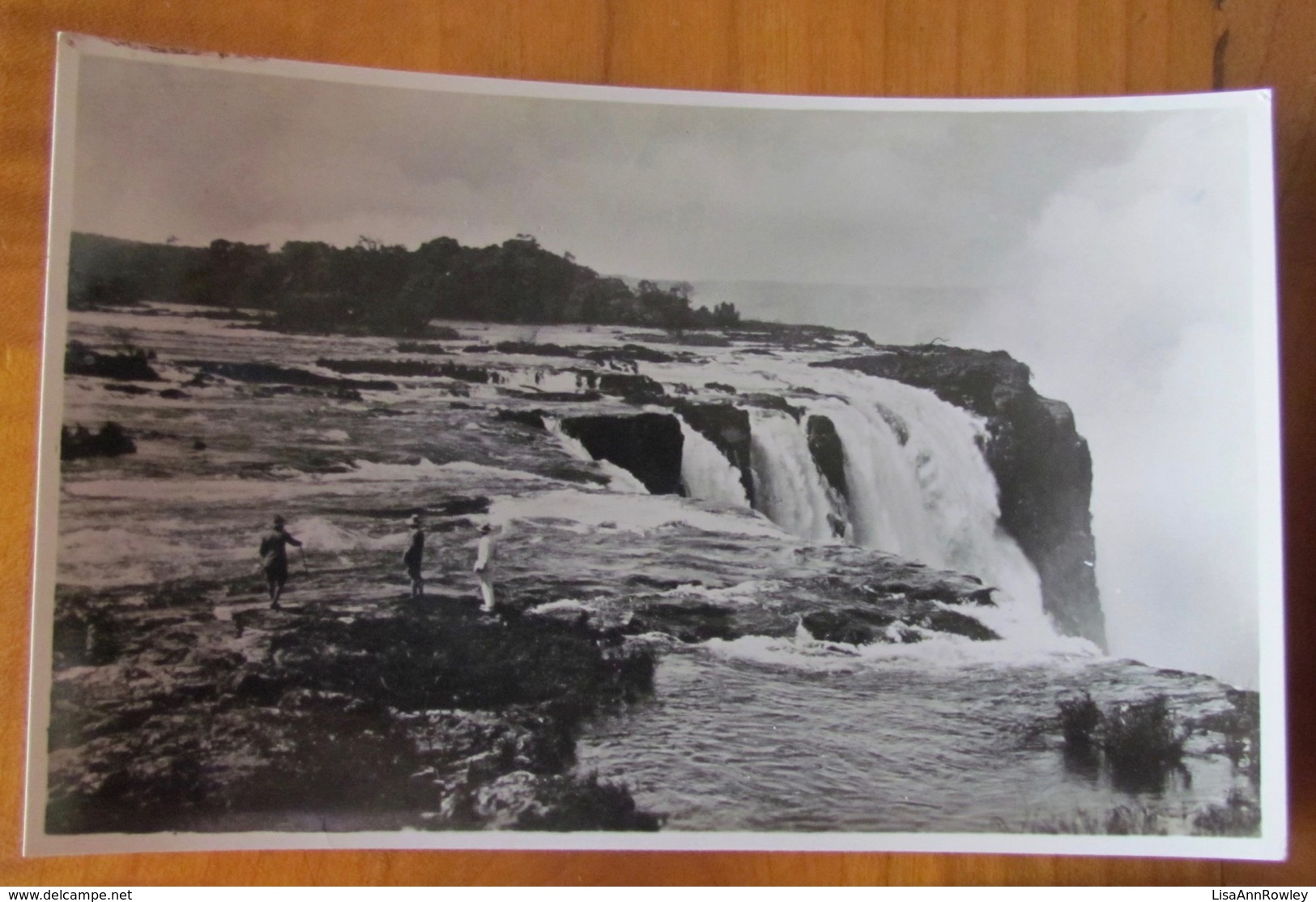 VICTORIA FALLS=GREATEST RIVER WONDER IN THE WORLD=12 VIEWS=POSTCARD SET="THE SMOKE THAT THUNDERS"=STUNNING SET=WATERFALL - Zimbabwe