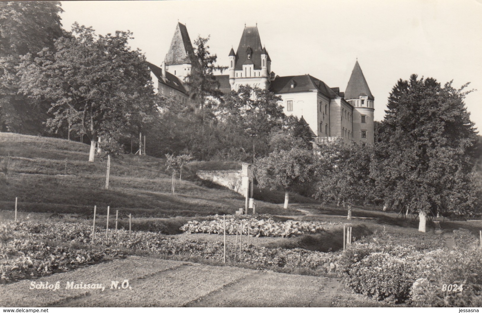 AK - NÖ - Matzen (Bez. Gänserndorf) Schlossgarten Mit Schloss - 1963 - Gänserndorf