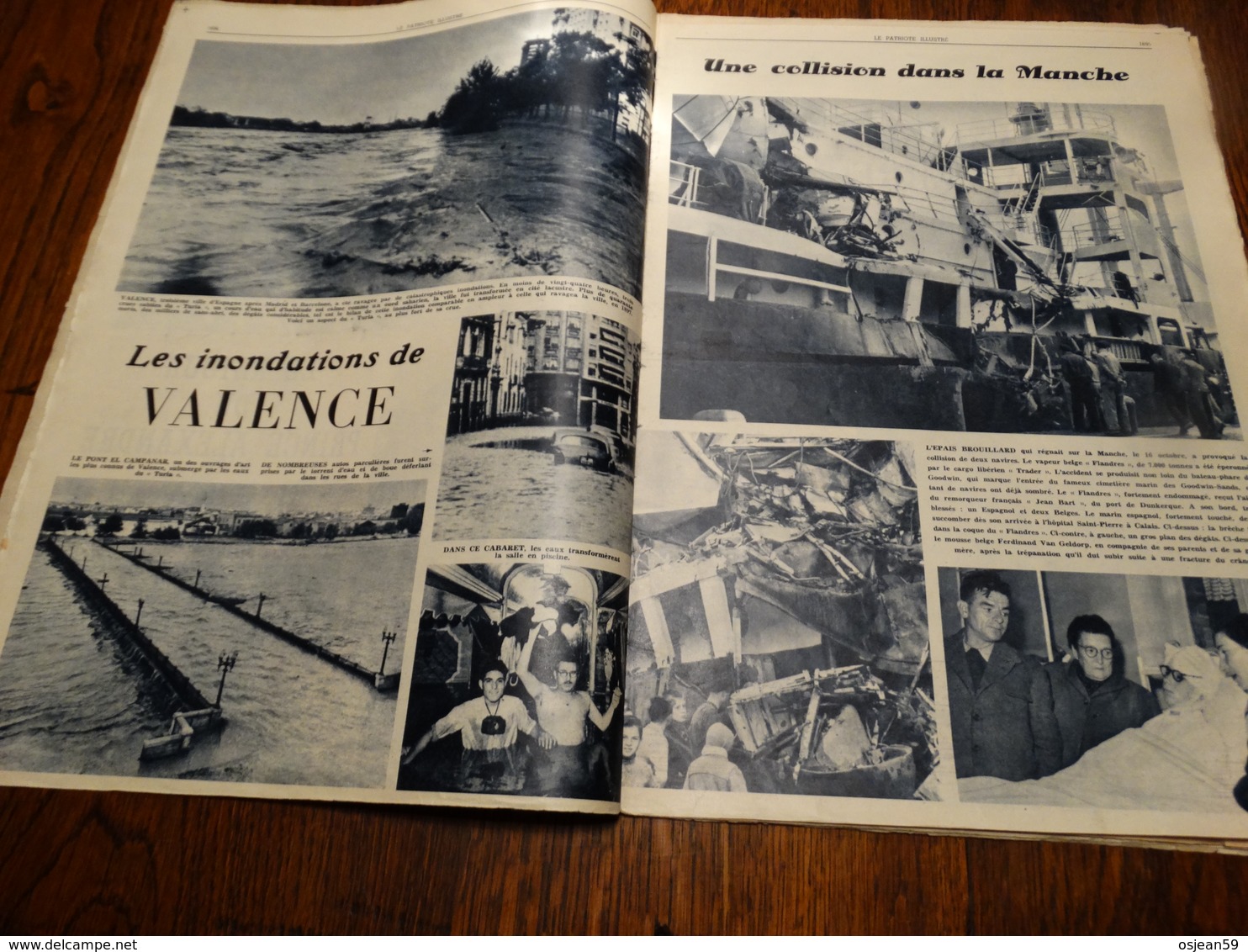 Le Patriote Illustré N°43 Du 27/10/1957.Expo 58:chronique,marine Et Marins Soviétiques,une Collision Dans La Man. - Informations Générales