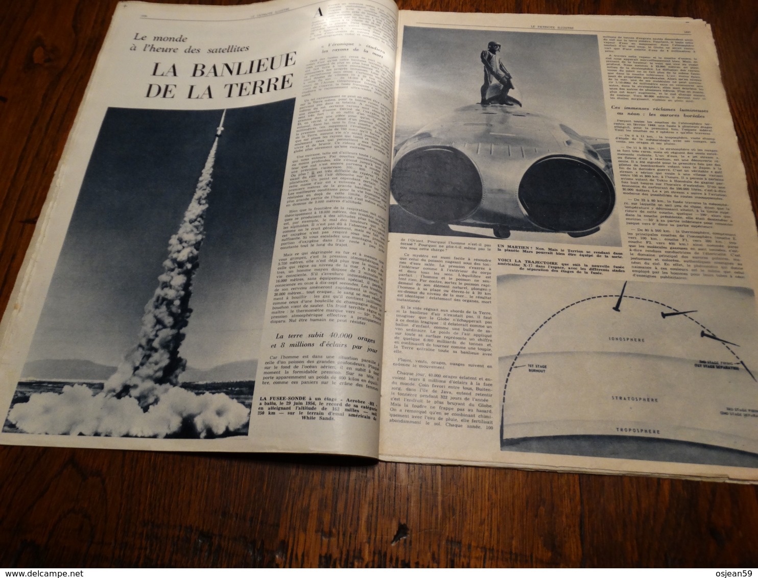 Le Patriote Illustré N°43 Du 27/10/1957.Expo 58:chronique,marine Et Marins Soviétiques,une Collision Dans La Man. - Informations Générales