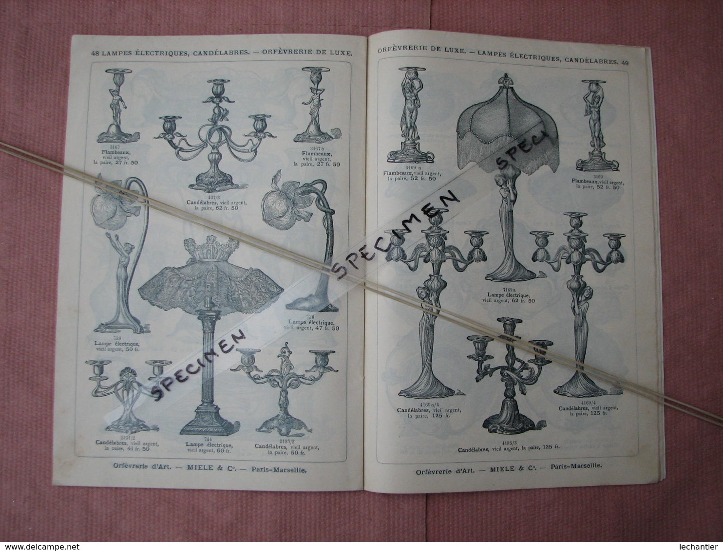 Orfevrerie MIELE Et Cie. 1904 Catalogue 64 Pages 16X24 Voir Les Clichés Tous Styles Dont Art Déco TBE - Verre & Cristal