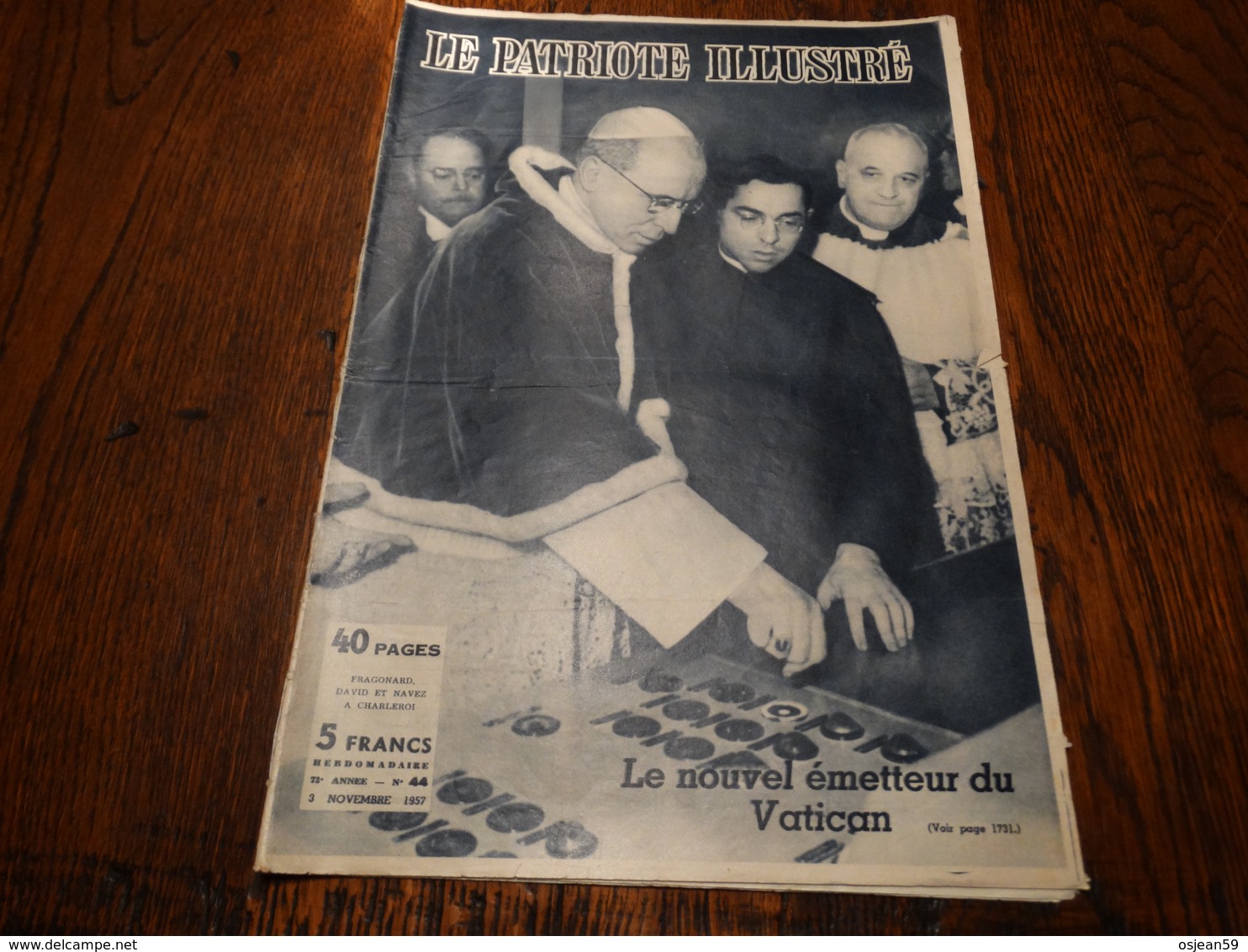 Le Patriote Illustré N°44 Du 03/11/1957.Expo 58:chronique,les Réfugiés Hongrois En Belgique,le Reflux......Stalingrad. - Testi Generali