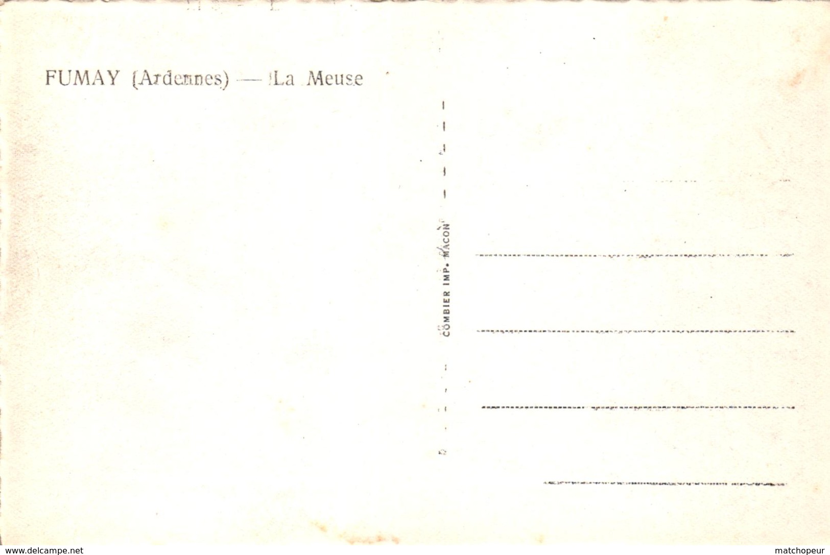 FUMAY -08- LA MEUSE - Fumay