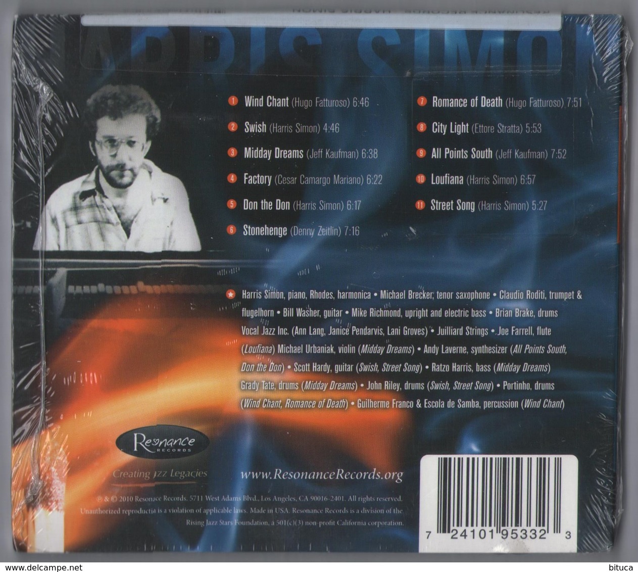 CD 11 TITRES SIMON HARRIS THE MASTERY OF PASSION NEUF SOUS BLISTER & TRèS RARE - Jazz
