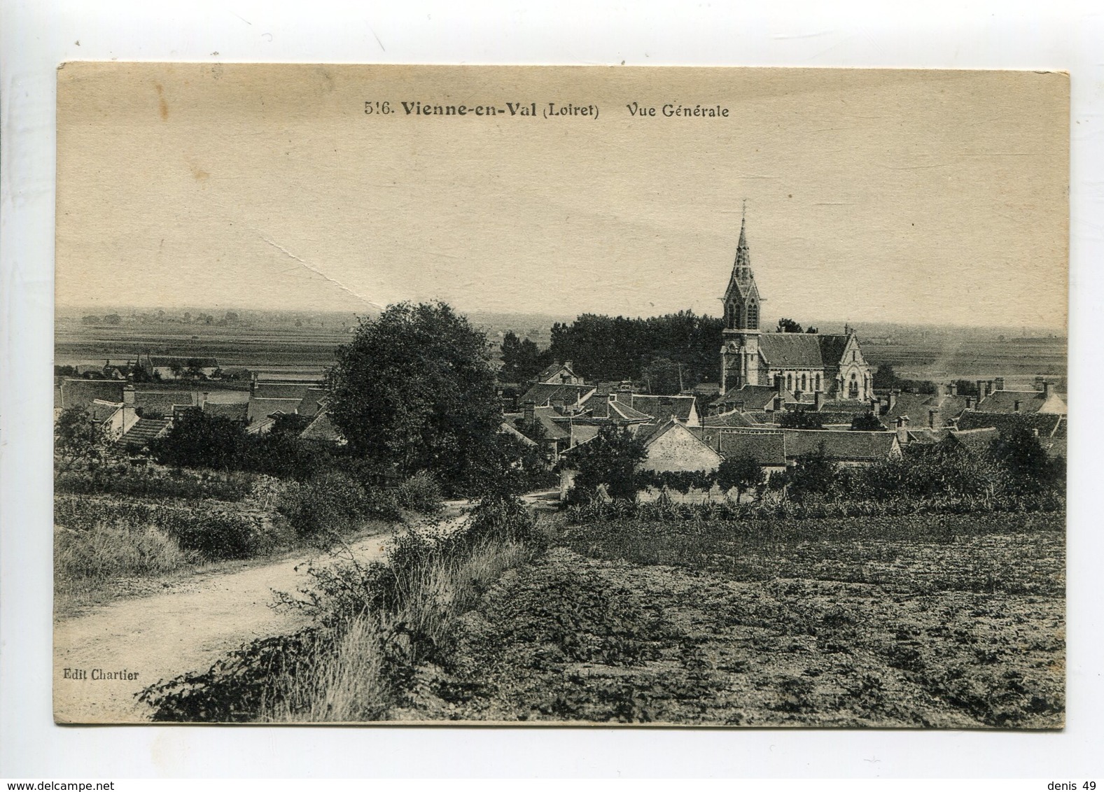 Vienne En Val Vue Générale - Coulmiers