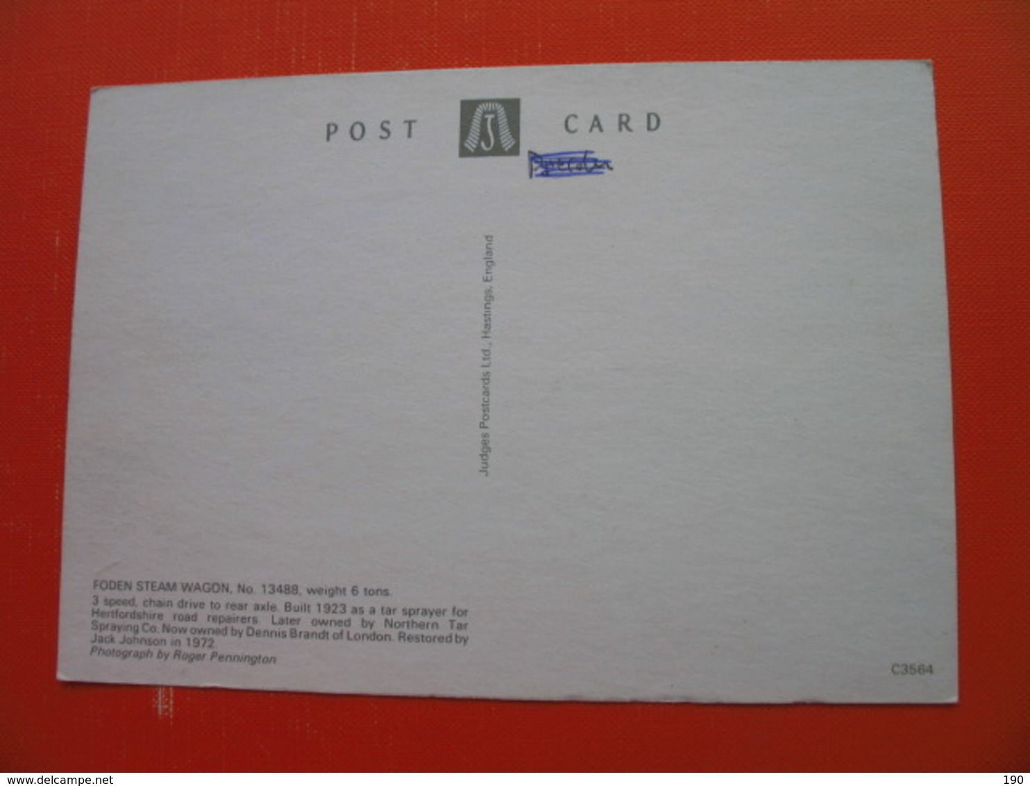 FODEN STEAM WAGON - Transporter & LKW