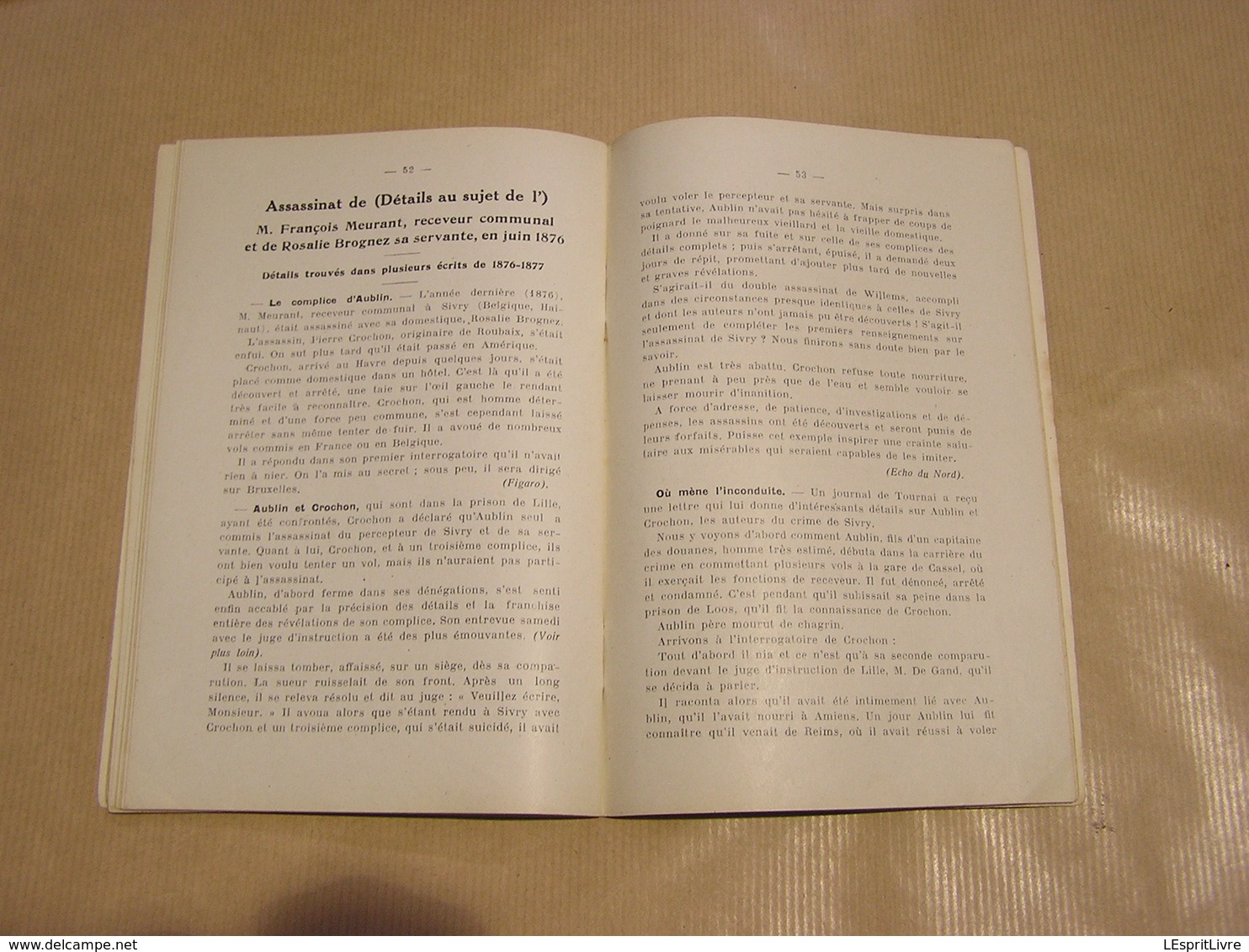 SIVRY Avant la Guerre , Aux Journées des 25 et 26 Août 1914 Souvenirs de Sivry Nicaise Régionalisme Hainaut Rance 14 18