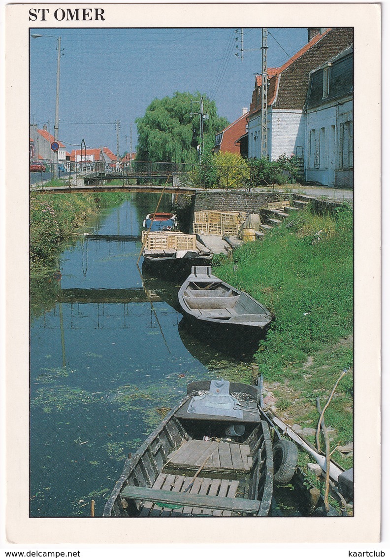 St-Omer - Les Marais - Bateaux  - (Pas-de-Calais, France) - Saint Omer