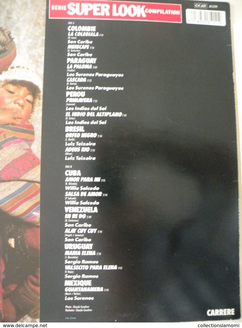 Musique Amérique Latine, Compilation (Titres Sur Photos) - Vinyle 33 T LP - Instrumental