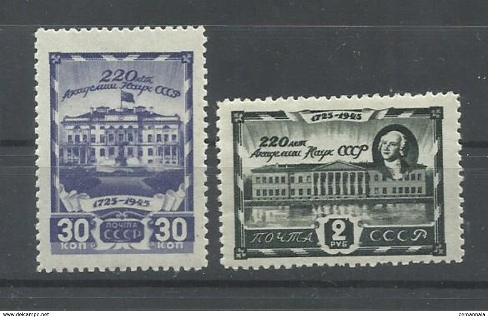 RUSIA   YVERT  983/84   MNH  ** - Nuevos