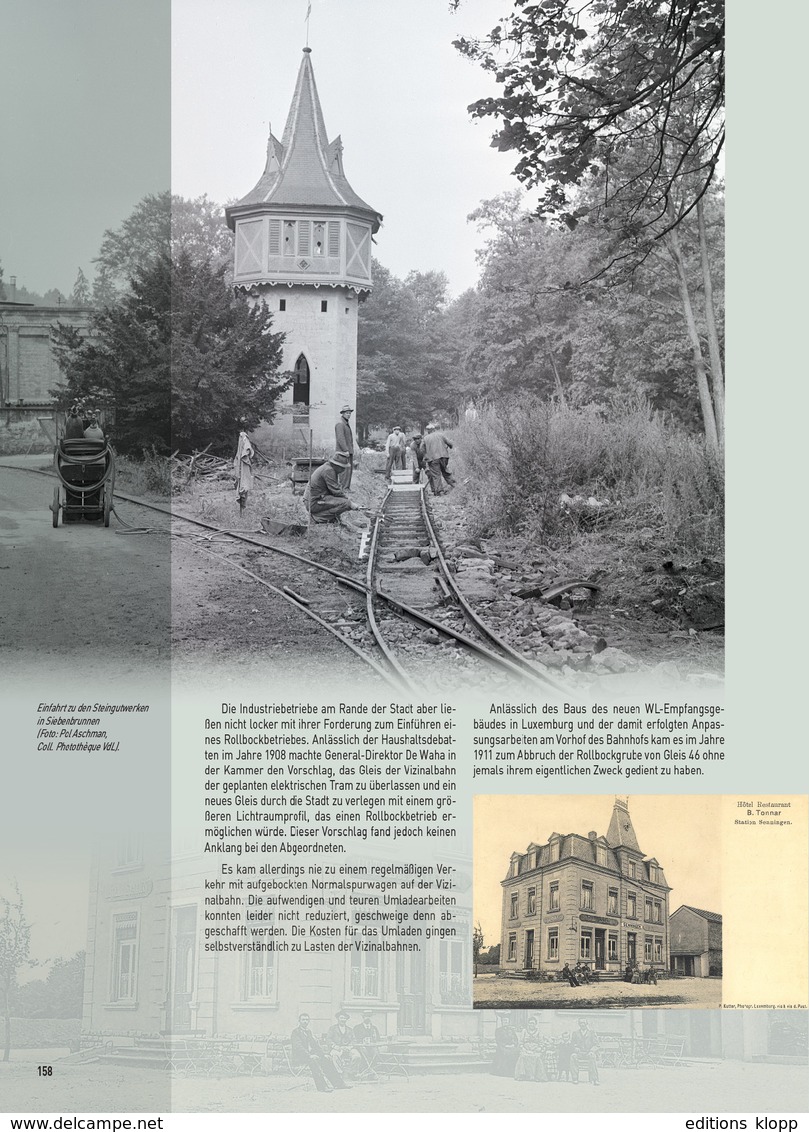 Charly - Schmalspurbahn - Luxemburg-Echternach 1904-1954 (éditions Gérard Klopp)