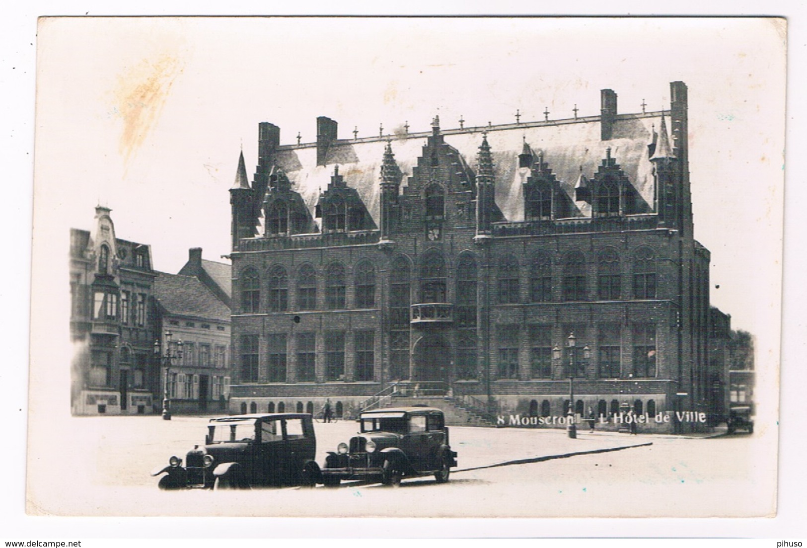 B-6996  MOUSCROUN :l'Hotel De Ville - Mouscron - Moeskroen