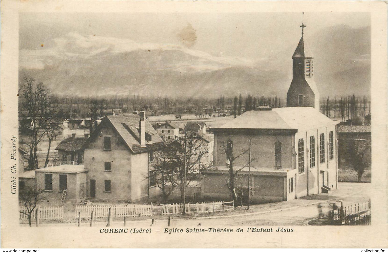 CPA FRANCE 38 "Corenc, Eglise Sainte Thérèse" - Autres & Non Classés