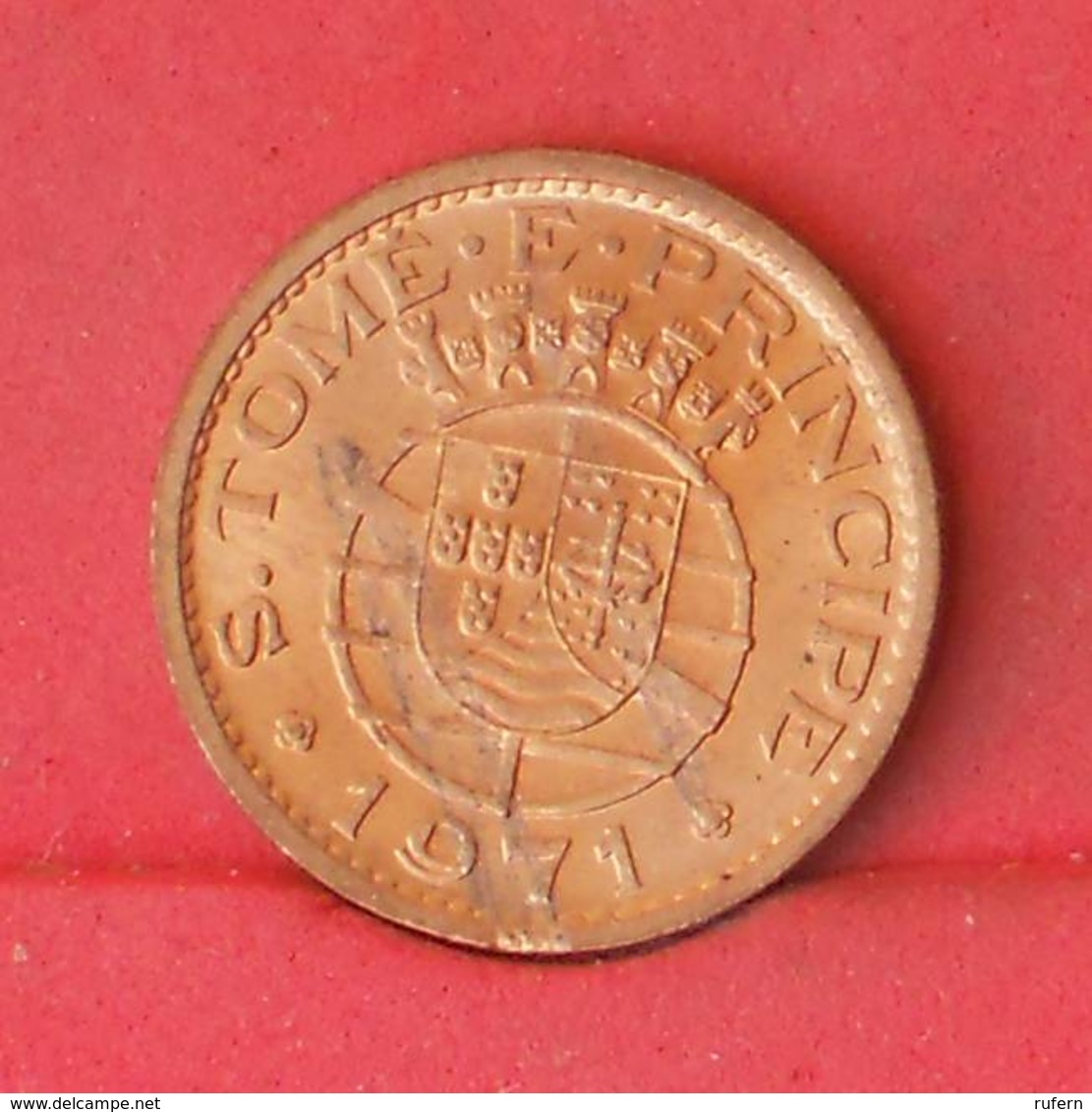 SAINT THOMAS Y PRINCIPE 50 CENTAVOS 1971 -    KM# 17,2 - (Nº27204) - Portugal