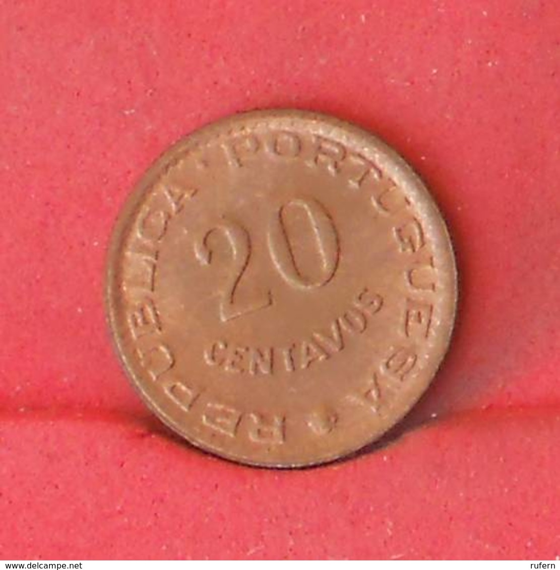 GUINÉ 20 CENTAVOS 1973 -    KM# 13 - (Nº27206) - Portugal