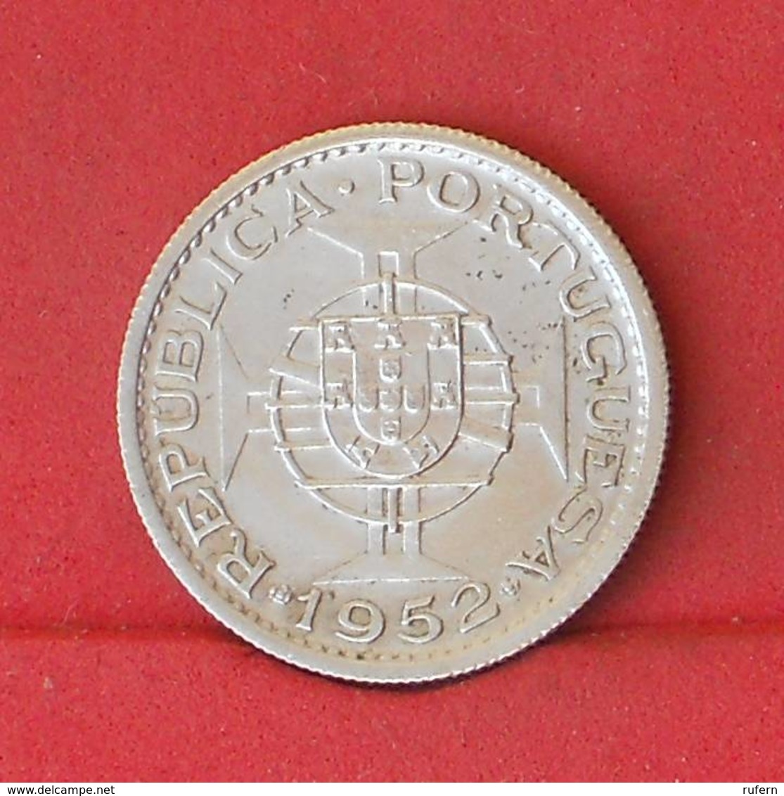 MOZAMBIQUE 10 ESCUDOS 1952 - 5 GRS - 0,720 SILVER   KM# 79 - (Nº27209) - Mozambique