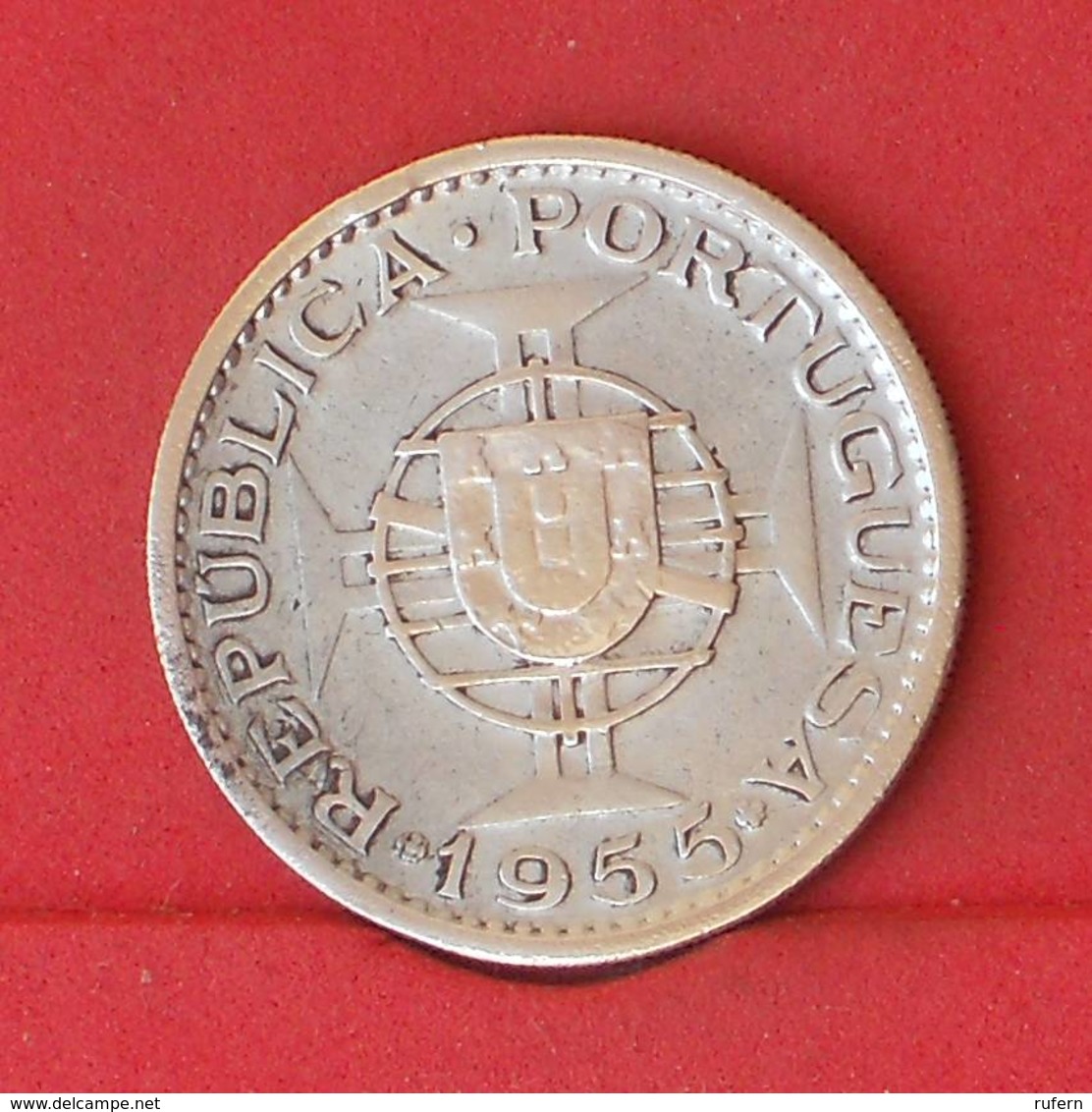 MOZAMBIQUE 20 ESCUDOS 1955 - 10 GRS - 0,720 SILVER   KM# 80 - (Nº27210) - Mozambique