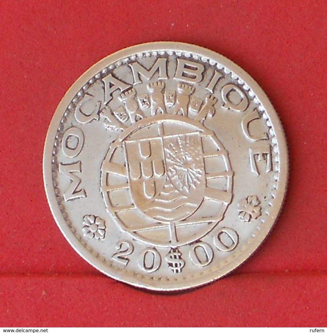 MOZAMBIQUE 20 ESCUDOS 1955 - 10 GRS - 0,720 SILVER   KM# 80 - (Nº27210) - Mozambique