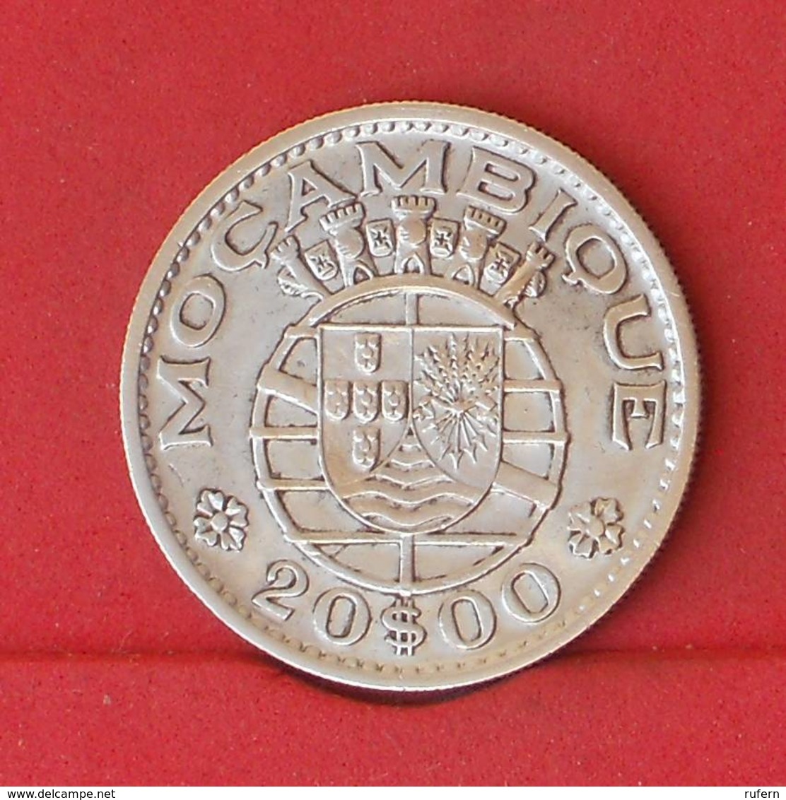 MOZAMBIQUE 20 ESCUDOS 1960 - 10 GRS - 0,720 SILVER   KM# 80 - (Nº27211) - Portugal