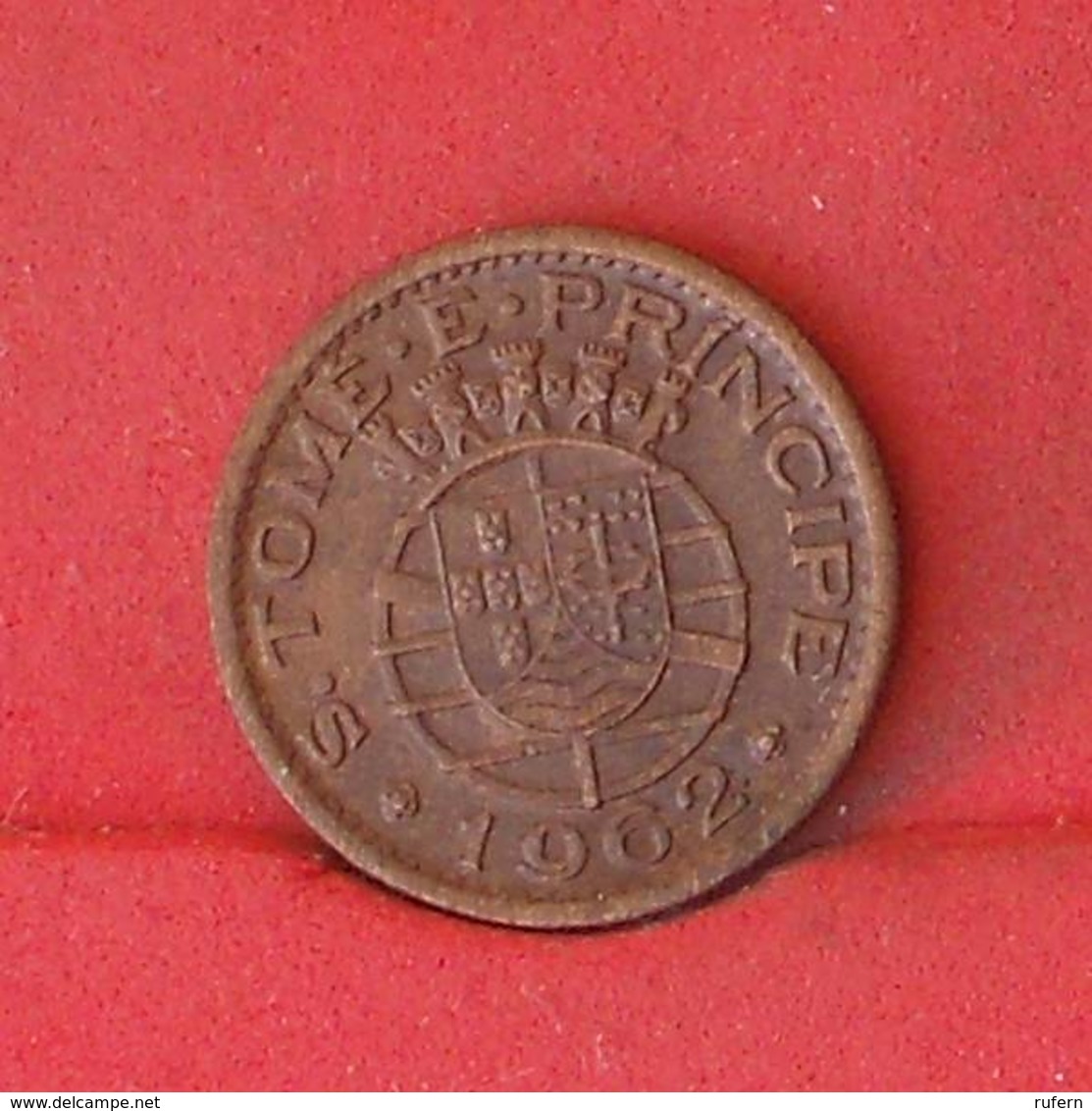 SAINT THOMAS Y PRINCIPE 20 CENTAVOS 1962 -    KM# 16,1 - (Nº27214) - Sao Tome Et Principe