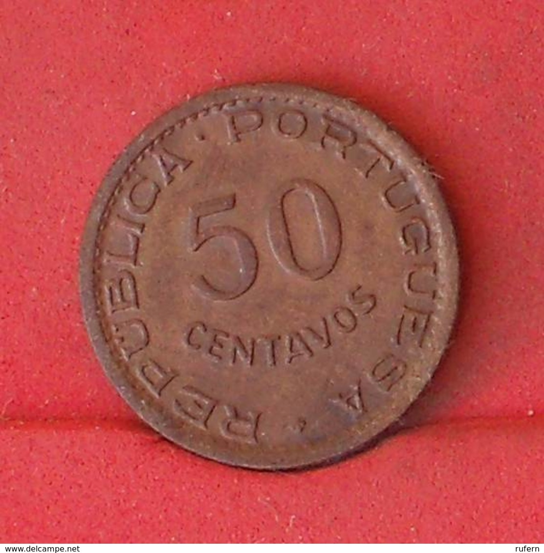 SAINT THOMAS Y PRINCIPE 50 CENTAVOS 1962 -    KM# 17,1 - (Nº27215) - São Tomé Und Príncipe