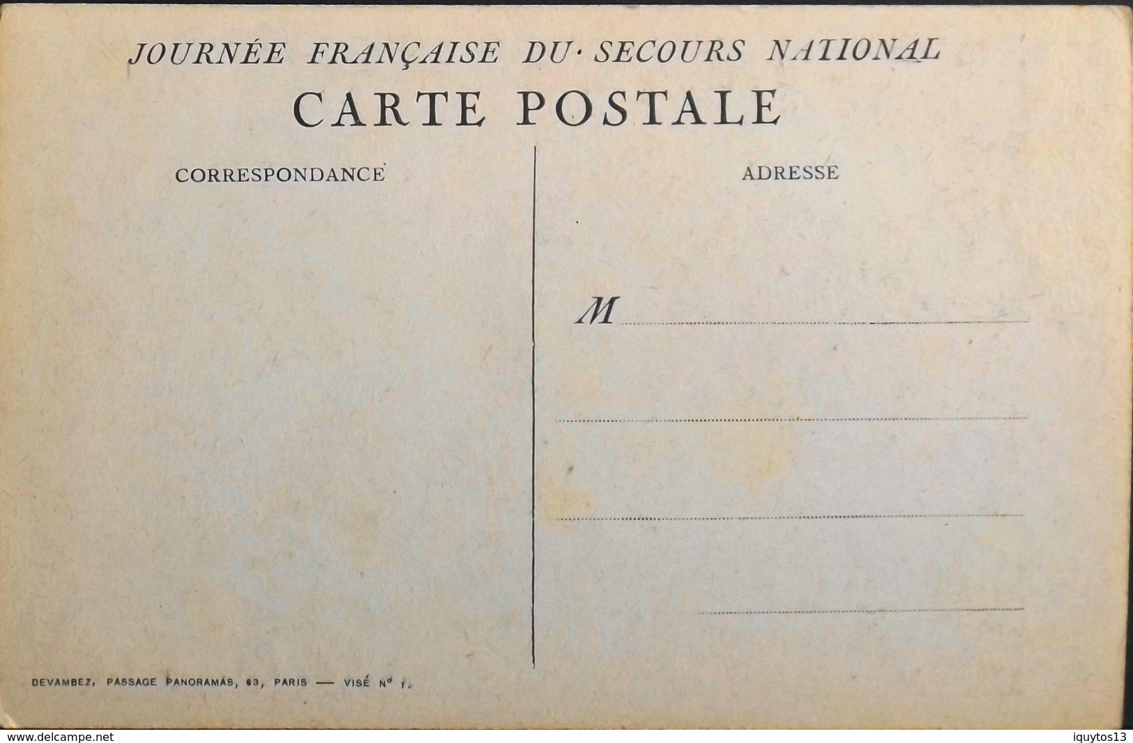 CPA - A Identifier ? - Daté 1905 - En TB. Etat - To Identify