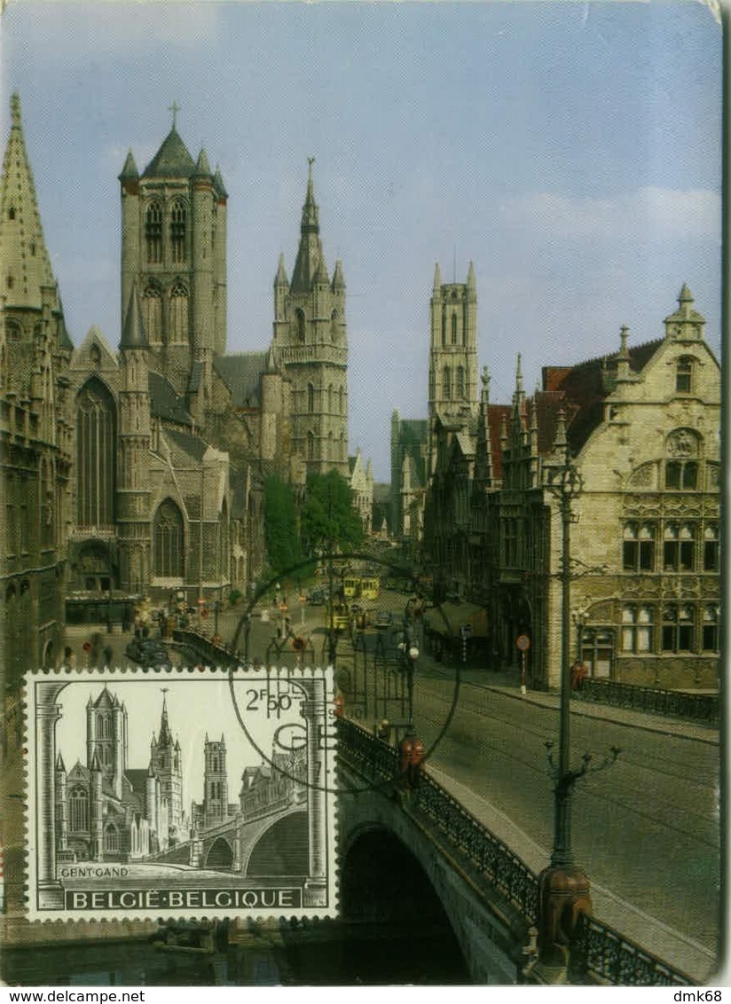 BELGIUM - GENT / GAND - DE DRIES TOREN - MAXIMUM CARD - 1971 (BG1969) - 1971-1980