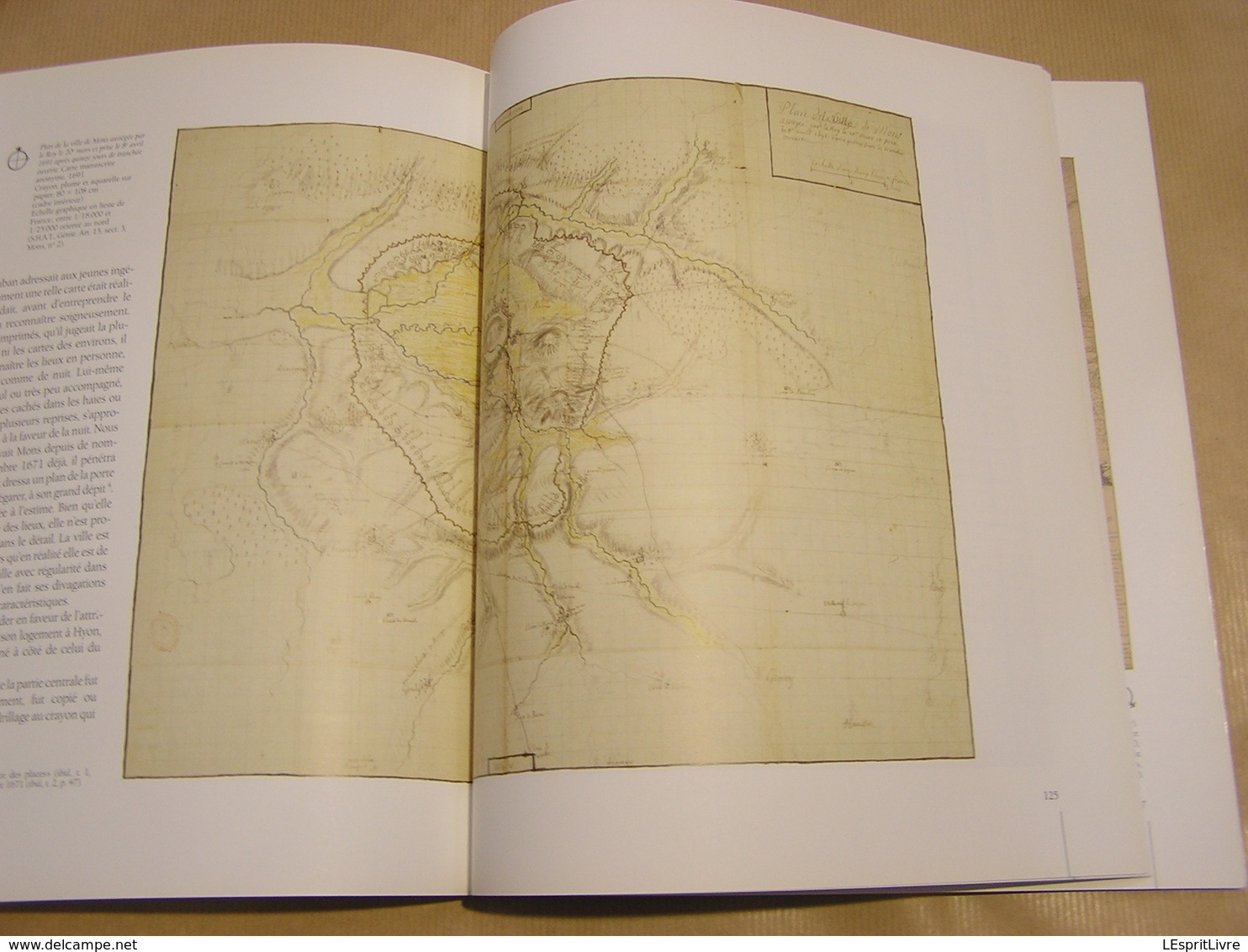 1691 LE SIEGE DE MONS PAR LOUIS XIV Régionalisme Hainaut Guerre Occupation Française Fortitications Vauban Carte Plan