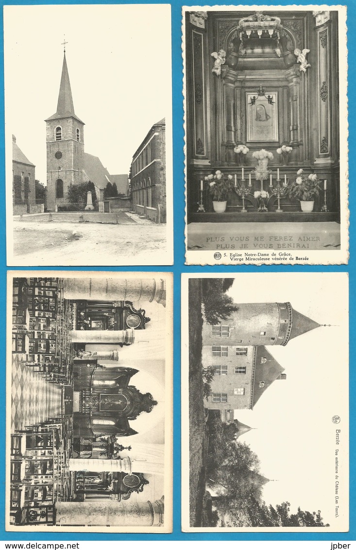 (G022) BERZEE - Château - Place Communale - Eglise - Notre-Dame De Grâce - Walcourt