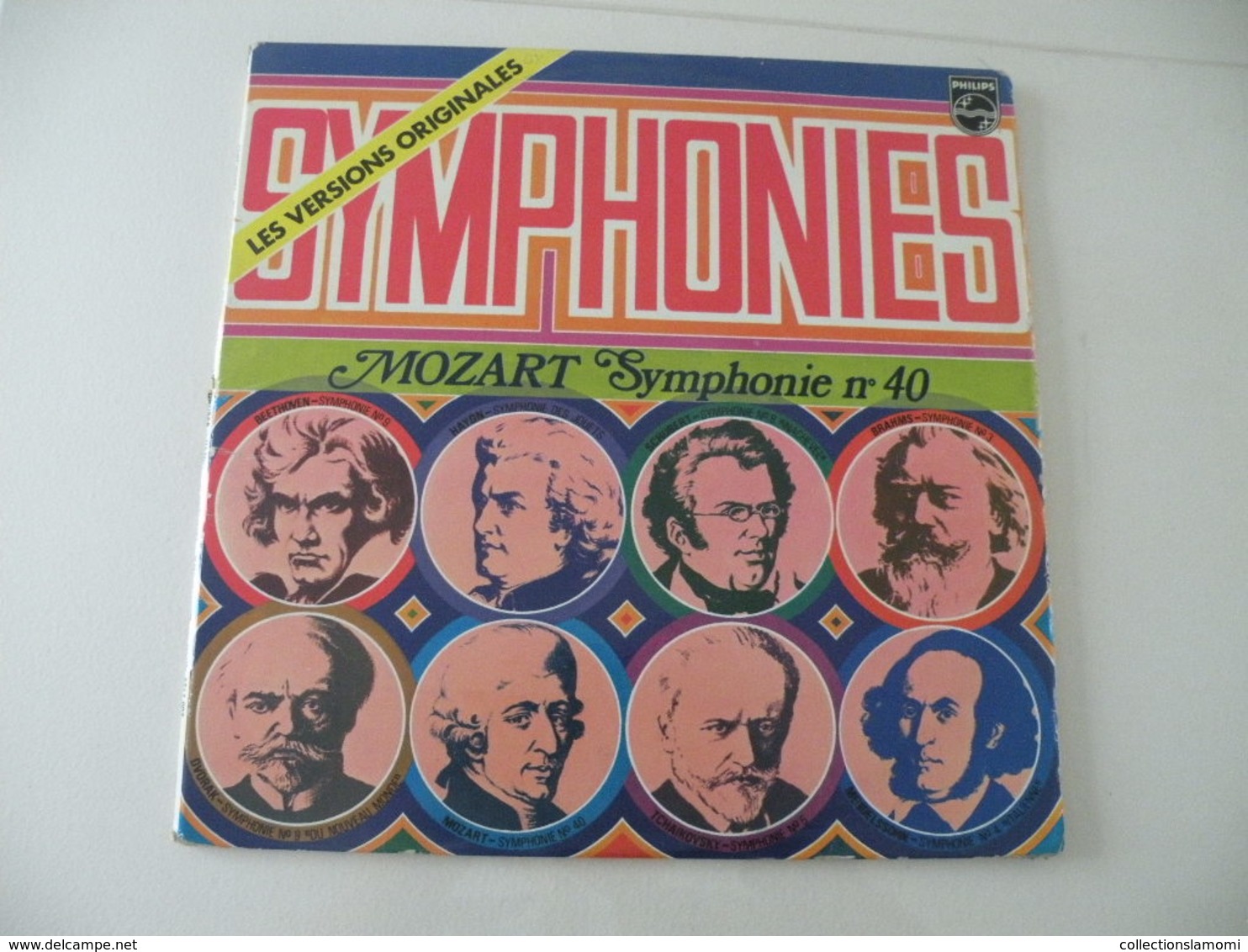 Les Versions Originales Symphonies (Titres Sur Photos) - Vinyle 33 T LP Double Album - Classique