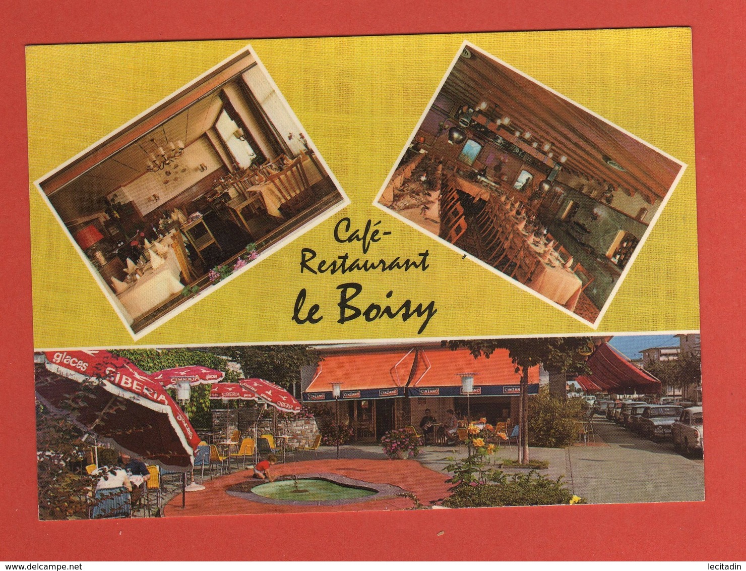 CP43 EUROPE SUISSE LAUSANNE 1004 2 Café Restaurant " Le Boisy" - Lausanne