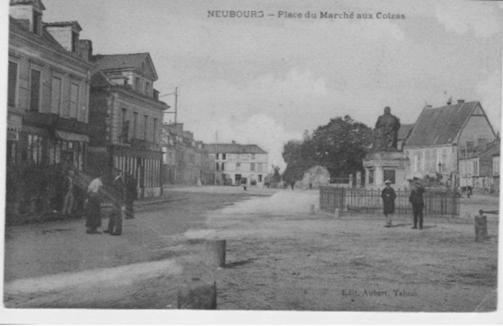 NEUBOURG  -  PLACE  DU  MARCHÉ  AUX  COLZAS - Autres & Non Classés