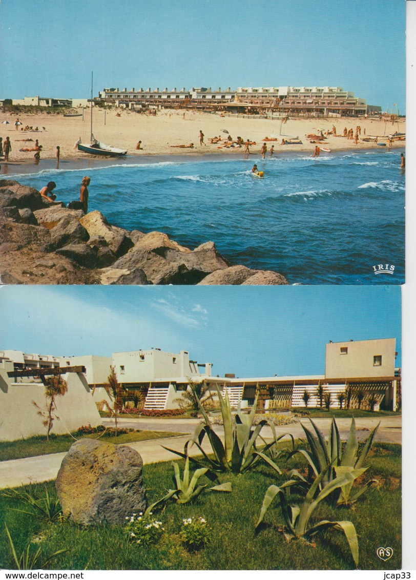 34 CAP D AGDE  -  LOT DE 4 CARTES  - - Autres & Non Classés