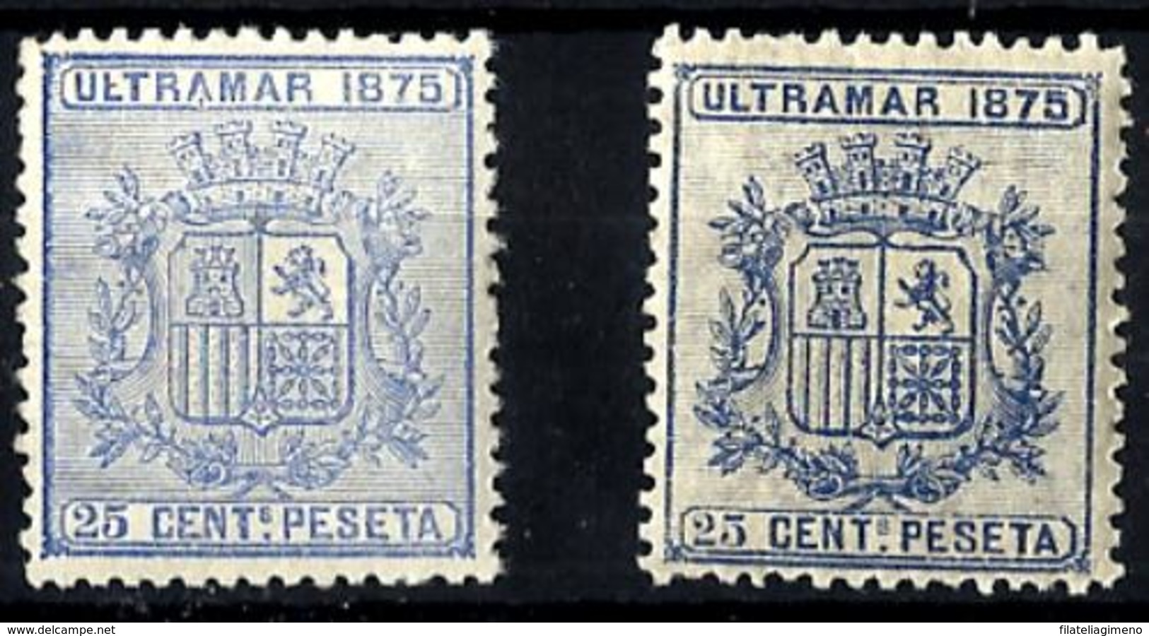 Cuba Española Nº 32/32a En Nuevo - Kuba (1874-1898)