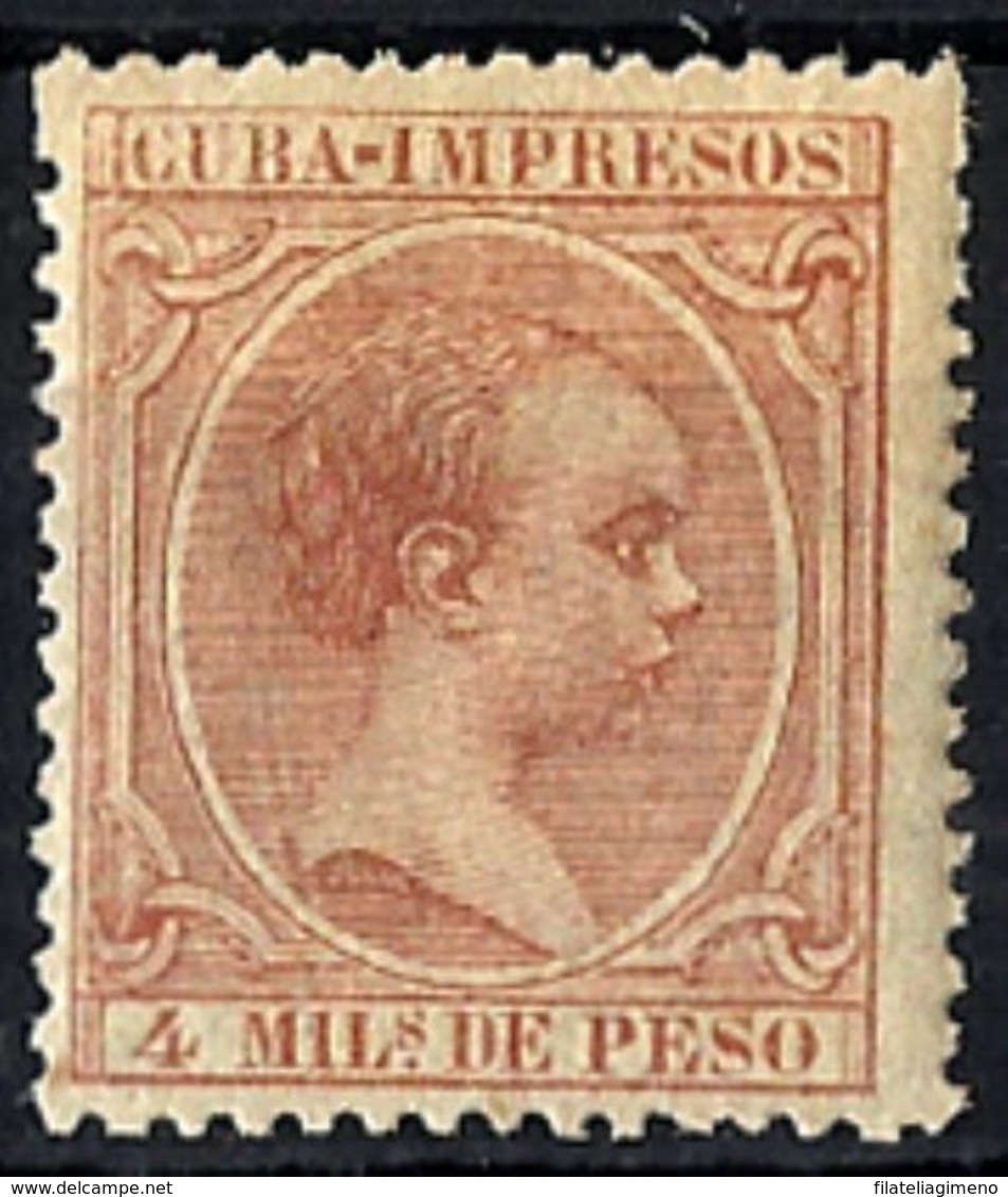 Cuba Española Nº 110 En Nuevo - Cuba (1874-1898)