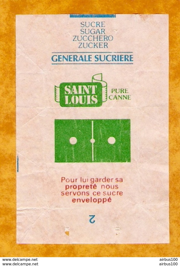 LOT DE 10 EMBALLAGES DE SUCRE SAINT LOUIS - JEU DE DOMINO - SUGAR ZUCKER ZUCCHERO - Autres & Non Classés