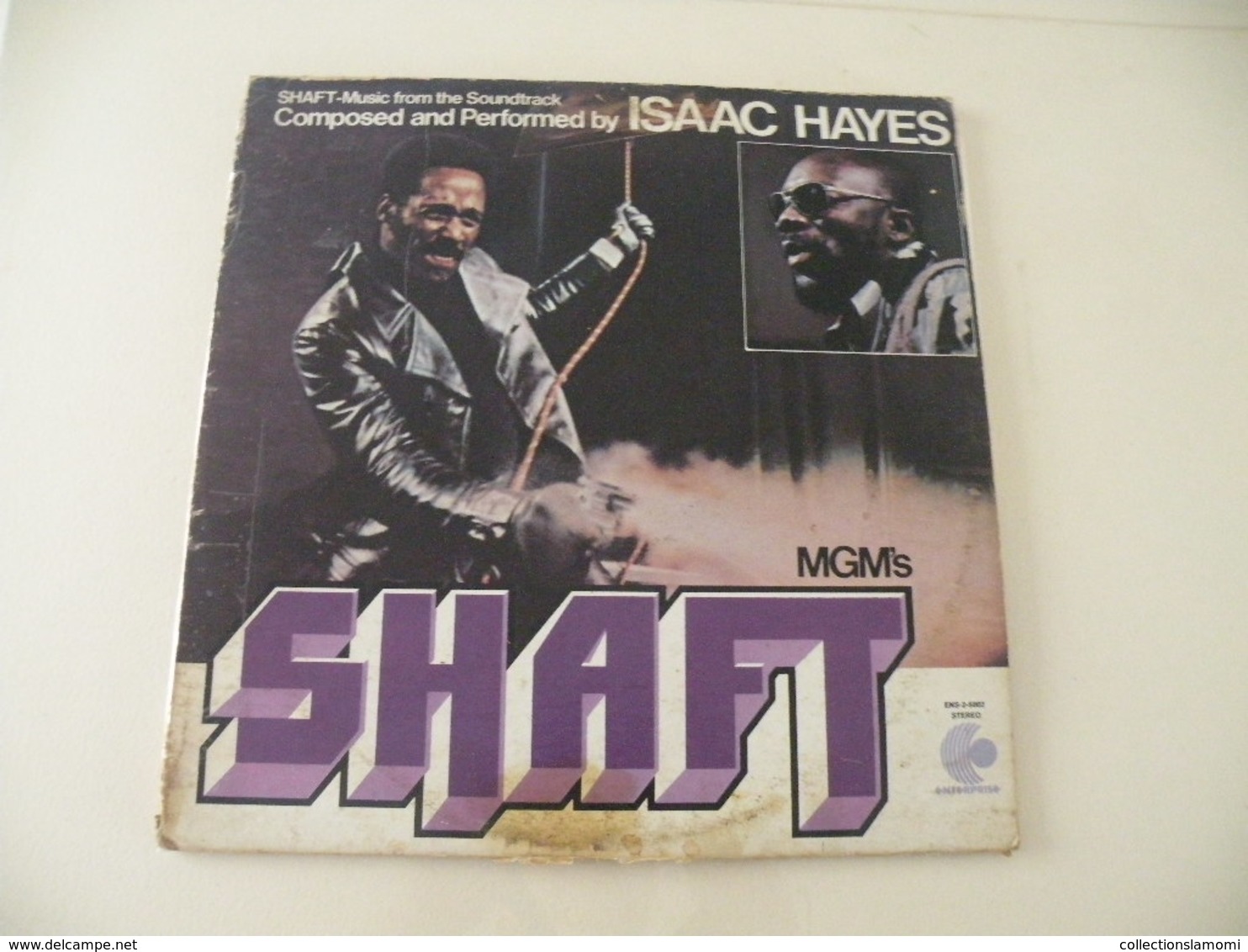 Isaac Hayes, Shaft  (Titres Sur Photos) - Vinyle 33 T LP Double Album - Rock