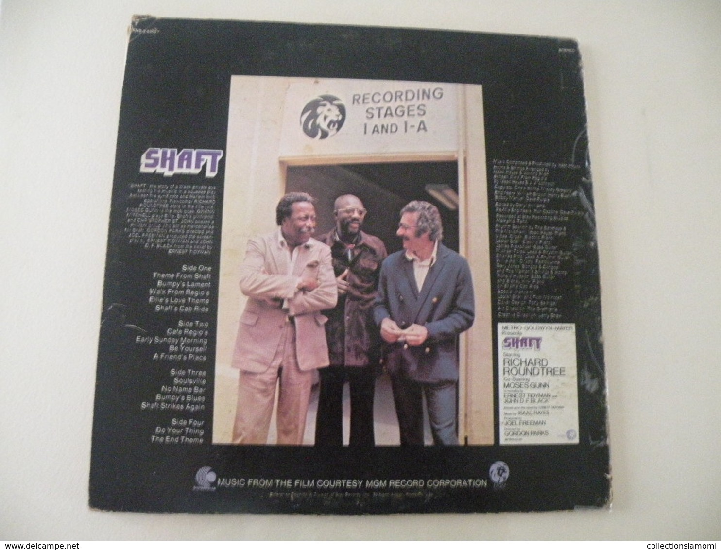 Isaac Hayes, Shaft  (Titres sur photos) - Vinyle 33 T LP double album