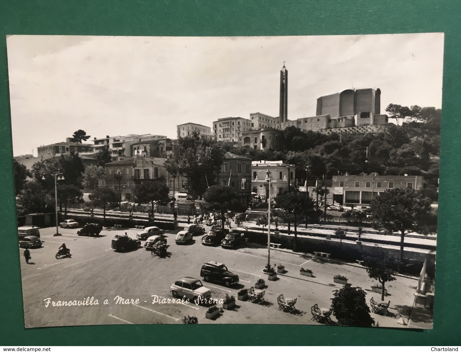 Cartolina Francavilla A Mare - Piazzale Siena - 1967 - Chieti